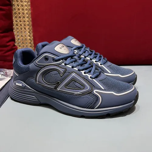 Dior Mens Shoes Sneakers Luxury Brand B30 SNEAKER Mesh and Technical Fabric 3SN279ZND_H000 with Original Box Whatsapp 