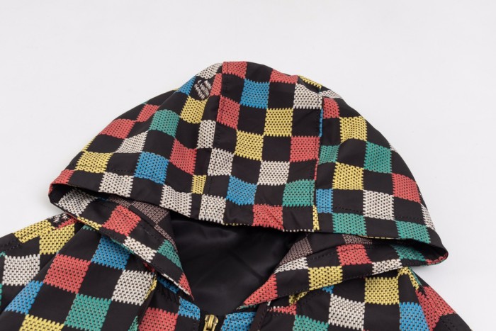 Louis Vuitton Men Womens Coat Jacket Luxury Brand Mens Zip Hoodie Jacket Top Quality   