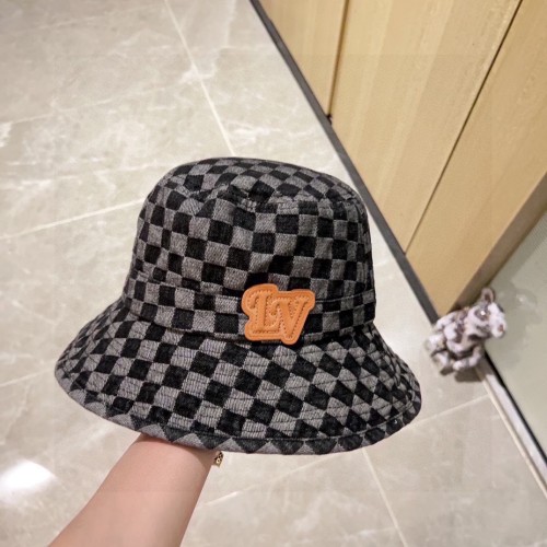 Louis Vuitton Men Womens Mens Cap Bucket Hat Luxury Brand with Original Box  