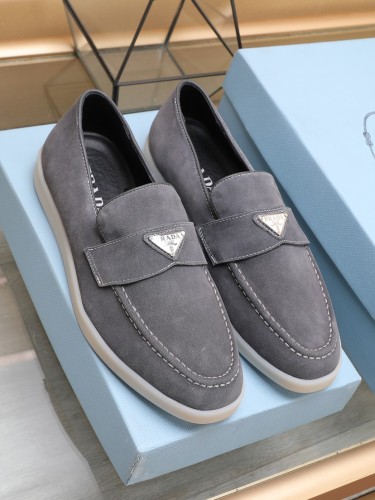 Prada Mens Shoes Casual Loafers for Men Luxury Brand Prada Shoes with Original Box Whatsapp 