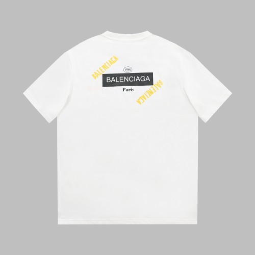 Balenciaga Luxury Brand Women Mens Short Sleeve T-Shirt   