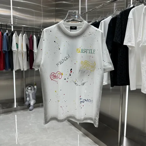 Fendi Luxury Brand Women Mens Short Sleeve T-Shirt   