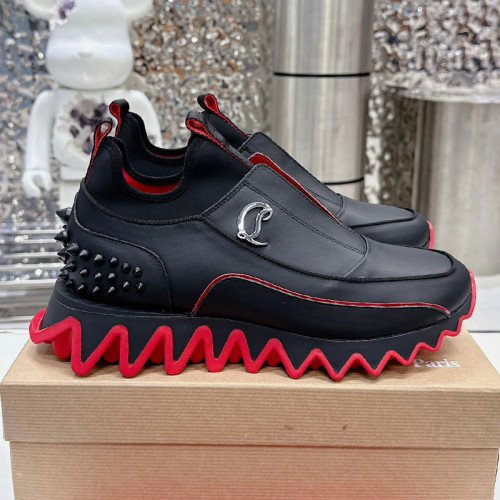 Christian Louboutin Mens Shoes Sneakers Luxury Brand Red Bottom Design Sports Footwears with Original Box whatsapp 