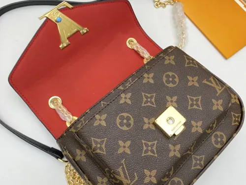 Louis Vuitton Womens Bags Messenger Shoulder Bags PASSY Luxury Brand with Original Box Monogram coated canvas