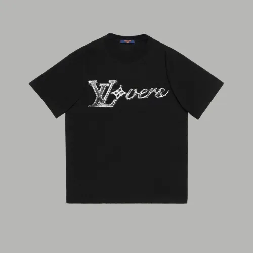 Louis Vuitton Luxury Brand Men Womens Short Sleeve T-Shirt   