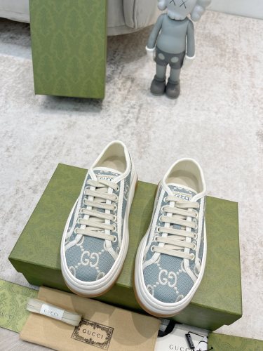 Gucci Womens Shoes Sneakers Luxury Brand Women's GG sneaker in Original GG with Original Box  