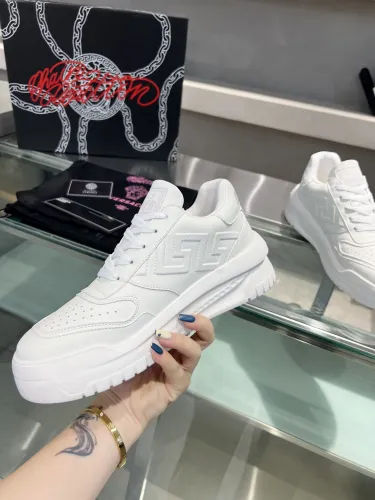 Versace Men Shoes Fashion Sneakers Luxury Brand Top Quality Breathable Versace Odissea Sneaker with Original Box whatsapp  