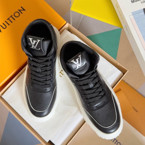 Louis Vuitton Mens Shoes Fashion Sneakers Design Luxury Brand LV Space Lander SNEAKER with Original Box  