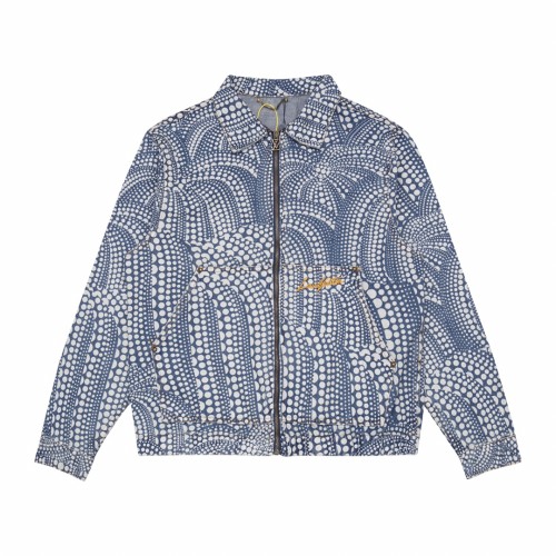 Louis Vuitton Men Womens Jackets Denim Coat Luxury Brand Mens Jackets Top Quality   