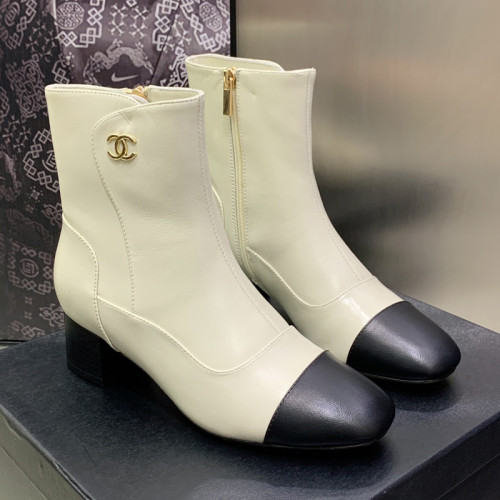 Chanel Womens Shoes Boots Luxury Brand Design with Original Box Women Fashion Ankle Boots Booties 5cm Heel