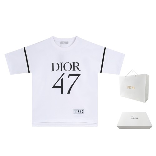 Doir Luxury Brand Women Mens Short Sleeve T-Shirt   