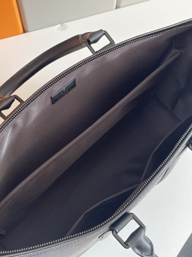 Louis Vuitton Mens Shoulder Bags Handbags Luxury Brand Fashion LOCK IT TOTE M59158 Black Grained calf leather