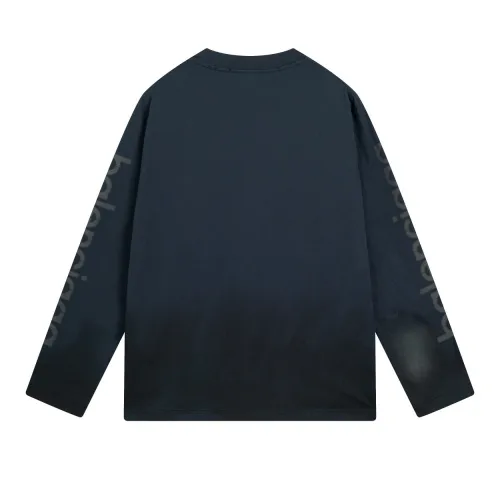Balenciaga Luxury Brand Women Mens Long Sleeve T-Shirt   