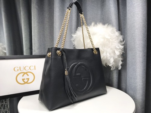 Gucci Womens Bags Shoulder Handbags Luxury Brand Gucci Double G Chain Shoulder Bags Totes  