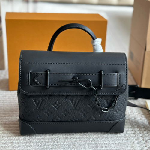Louis Vuitton Womens Mens Bags Shoulder Bag Luxury Brand Louis Vuitton Steamer Trunk with Original Box  