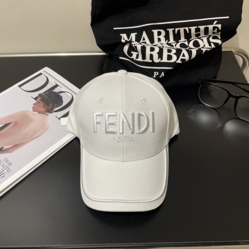 Fendi Men Womens Baseball Hat Luxury Brand Design Fendi Cap with Original Box  