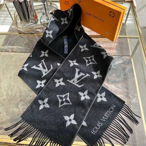 Louis Vuitton Scarves Womens Fashion Scarf Hat with Original Box   