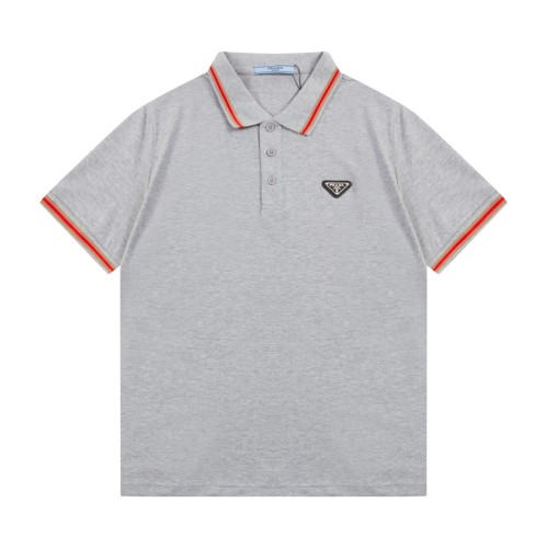 Prada Luxury Brand Men Womens Short Sleeve T-Shirt Polo Shirt   