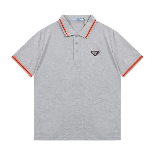 Prada Luxury Brand Men Womens Short Sleeve T-Shirt Polo Shirt   