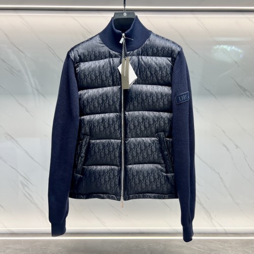 Dior Design Mens Womens Winter Windprood Down Jackets Keep Warm   