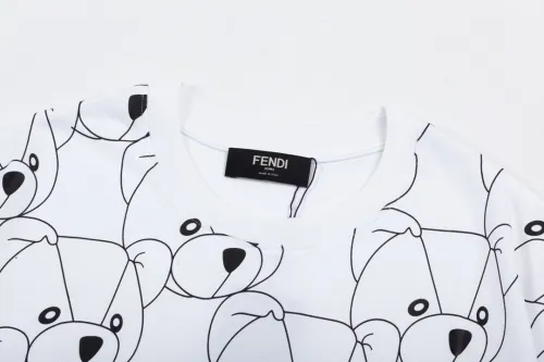 Fendi Luxury Brand Women Mens Short Sleeve T-Shirt   