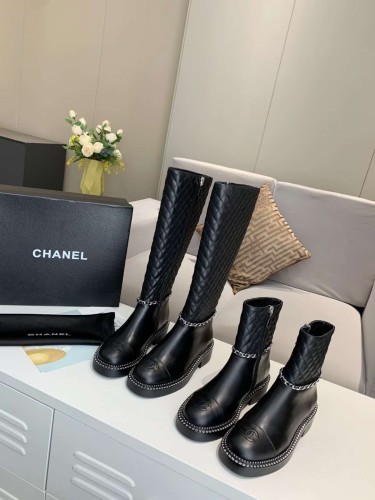 Chanel Womens Shoes Boots Luxury Brand Design with Original Box Women Fashion Ankle Boots Booties