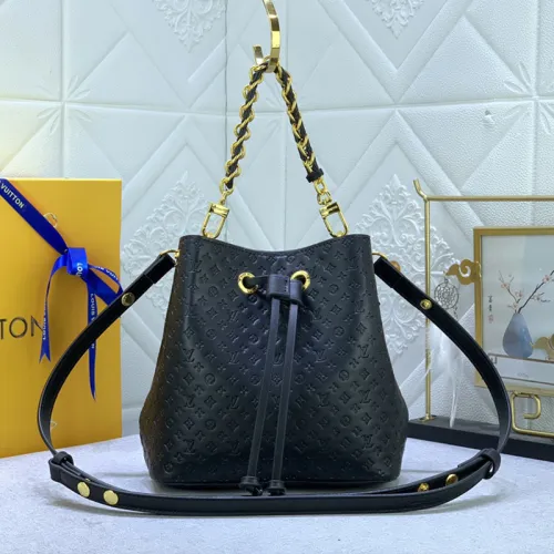 Louis Vuitton Womens Bag Handbags Luxury Brand Néonoé BB M22598 Black Calfskin