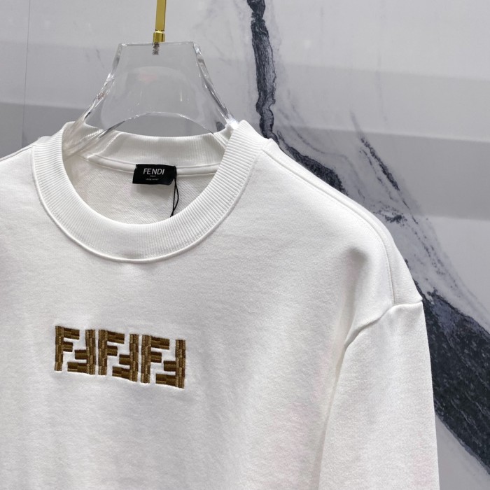 Fendi Womens Mens Sweatshirt Luxury Brand Mens Sweatshirts   