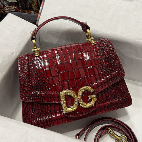 Dolce&Gabbana Womens Bags Shoulder Bag in quilted nappa leather Luxury Brand with Original Box  