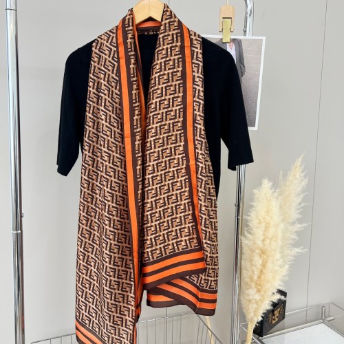 Fendi Scarves Men Womens Fashion Scarf080