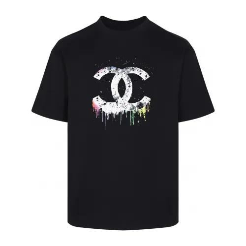 Chanel Luxury Brand Women Mens Short Sleeve T-Shirt   