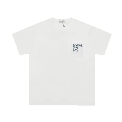 Loewe Luxury Brand Men Womens Short Sleeve T-Shirt   