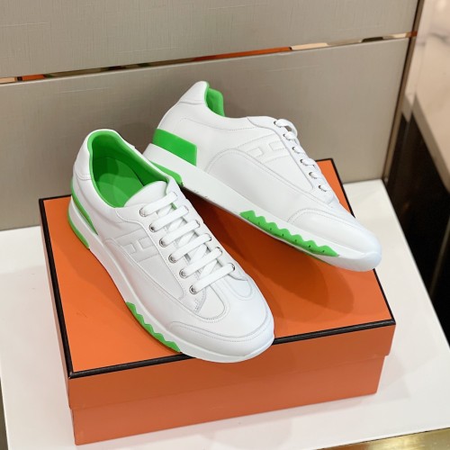 Hermes Mens Casual Shoes Fashion Sneakers Luxury Brand with Original Box