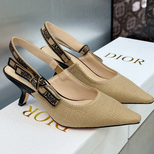 Dior Women Shoes Pumps Luxury Design Fashion Type 6.5cm High Heel Shoes for Wedding Style J'ADIOR SLINGBACK PUMP with Original Box Whatsapp 