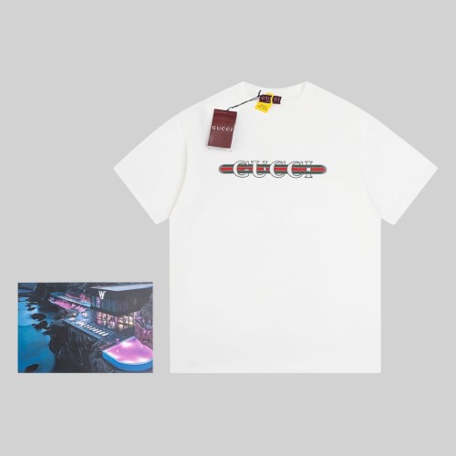 Gucci Luxury Brand Women Mens Short Sleeve T-Shirt   