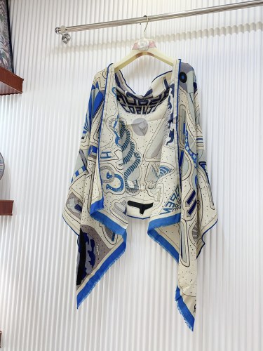 Hermes Scarves Womens Fashion Scarf Shawl 104