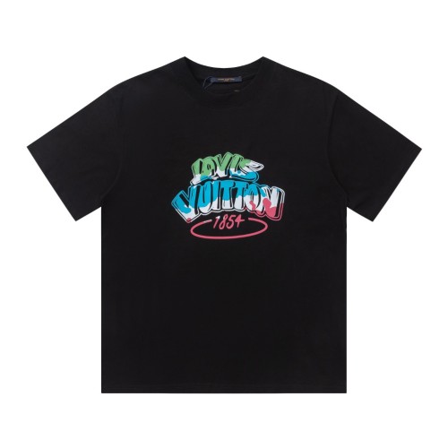 Louis Vuitton Luxury Brand Men Womens Short Sleeve T-Shirt   
