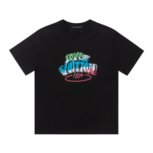 Louis Vuitton Luxury Brand Men Womens Short Sleeve T-Shirt   