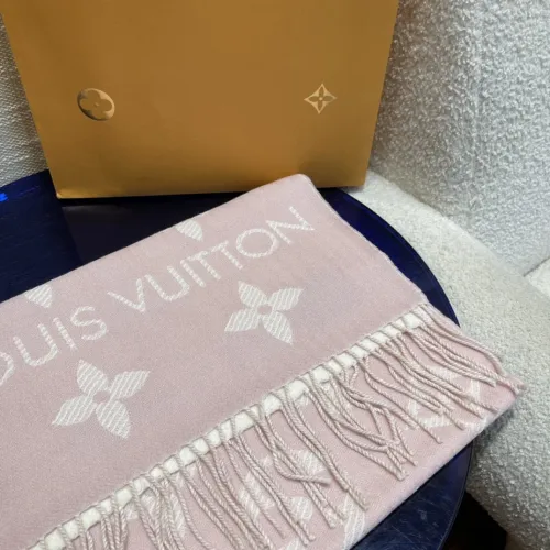 Louis Vuitton Scarves Men Womens Fashion Scarf with Original Box   