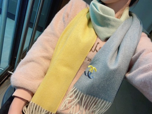 Chanel Scarves Men Womens Fashion Scarf with Original Box Whatsapp【+1-3239614486】