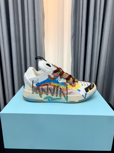 Lanvin Womens Shoes Sneakers Fashion Type Luxury Brand CURB SNEAKER with Original Box
