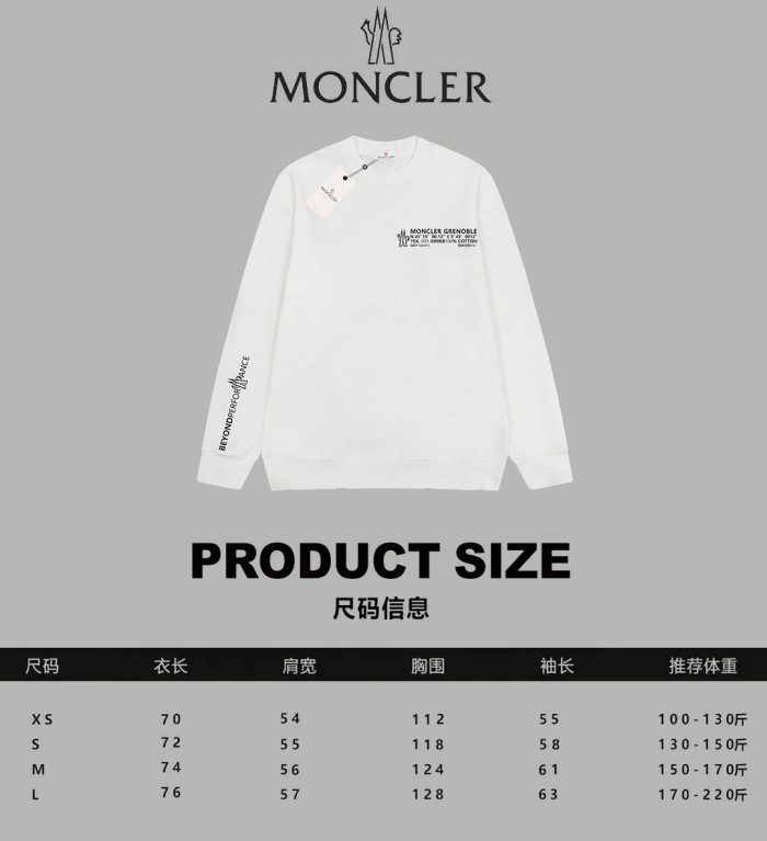 Moncler Men Womens Sweatshirt Luxury Brand Mens Sweatshirts Top Quality   