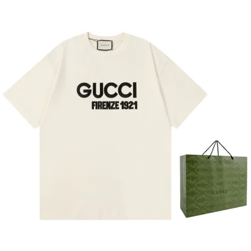 Gucci Luxury Brand Women Mens Short Sleeve T-Shirt   
