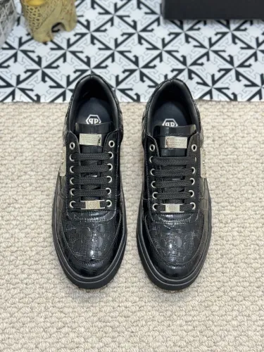 Philipp Plein Men Shoes Sneakers Low Top Sneaker Fashion Design Luxury Brand Trainer Predator TM with Original Box Whatsapp 