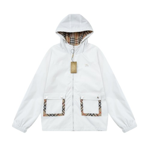 Burberry Women Mens Coat Hoodie Luxury Brand Mens Jacket Top Quality   