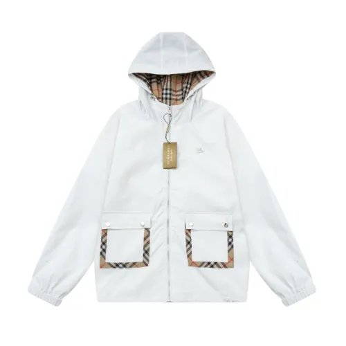 Burberry Women Mens Coat Hoodie Luxury Brand Mens Jacket Top Quality   