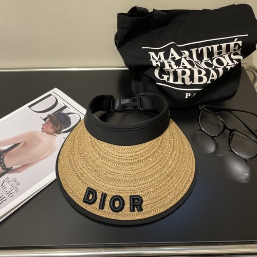 Dior Womens Visor Hat Luxury Brand Design Dior Cap with Original Box  