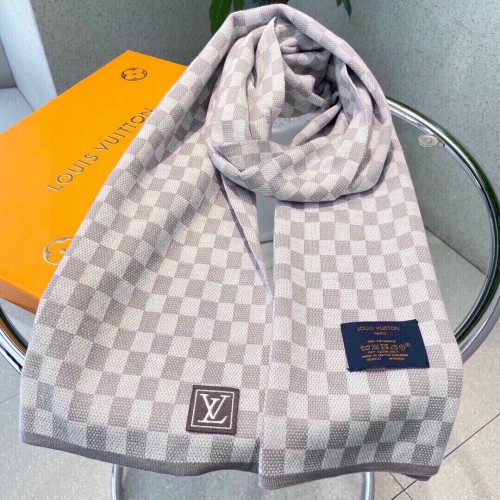 Louis Vuitton Scarves Men Womens Fashion Scarf with Original Box   