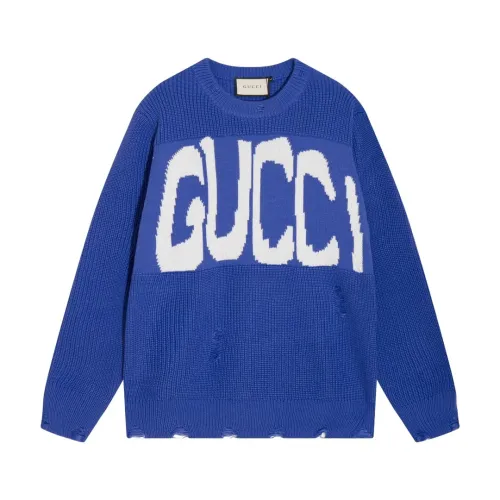 Gucci x Balenciaga Men Womens Sweater Luxury Brand Womens Knitwear Top Quality   