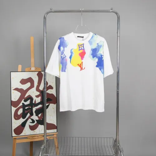 Louis Vuitton Luxury Brand Men Womens Short Sleeve T-Shirt   